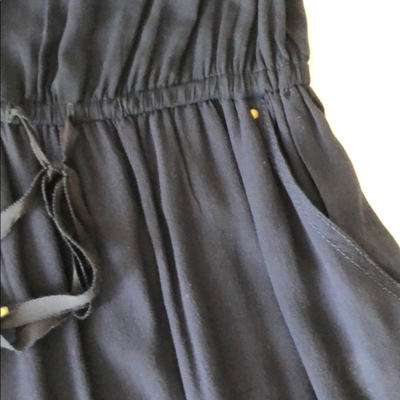 Navy and gold dress - Picture 5 of 6